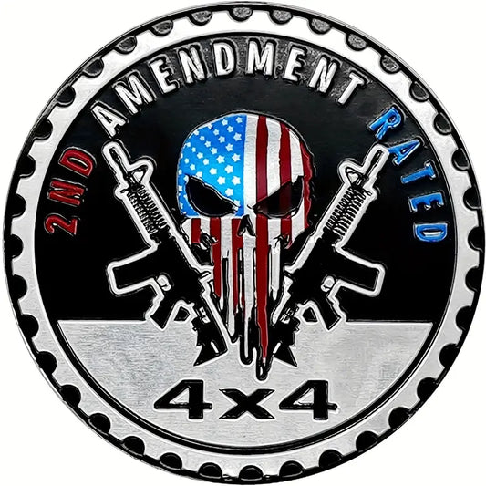 2nd Amendment Rated Badge