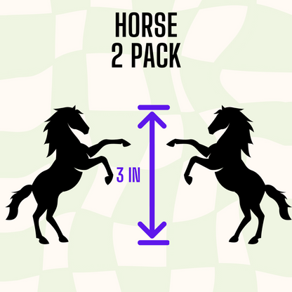 Horse Decals- 2 Pack