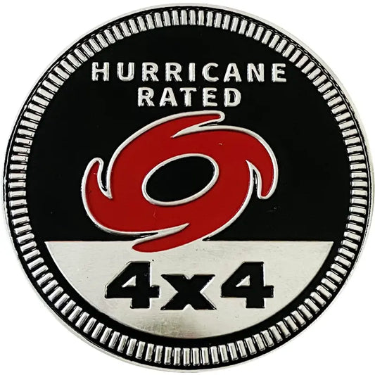 Hurricane Rated Badge