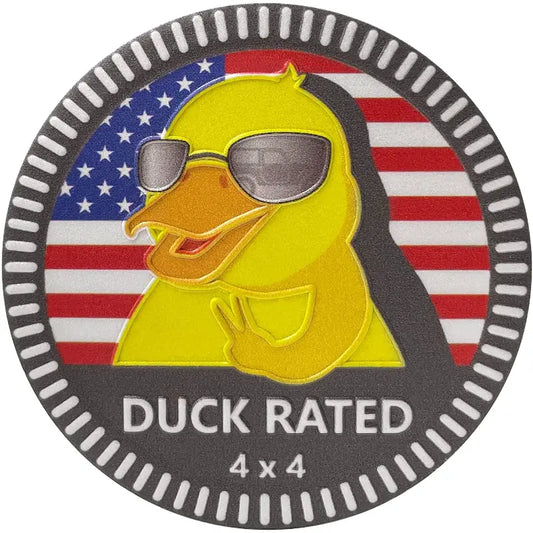 Duck Rated Badge