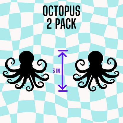 Octopus Decals- 2 Pack