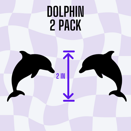 Dolphin Decals- 2 Pack