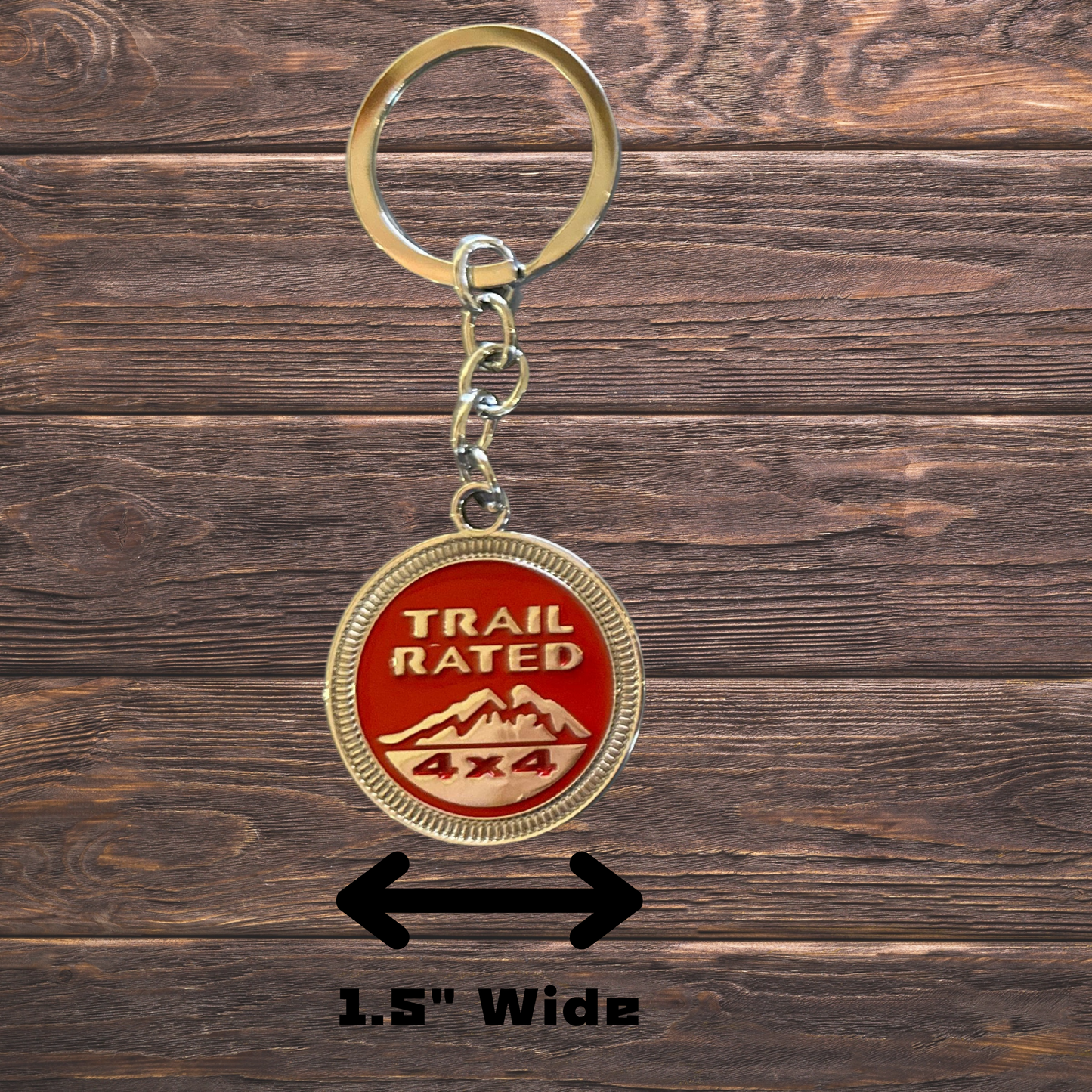Trail Rated Keychain