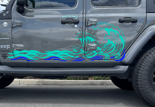 Wave Full Side Decal