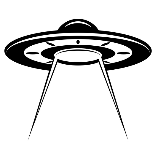 UFO Decal Outline