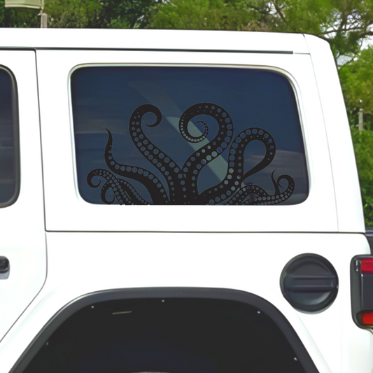 Octopus Tentacles Rear Window Full Coverage Decal