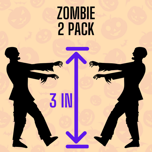 Zombie Decals- 2 Pack