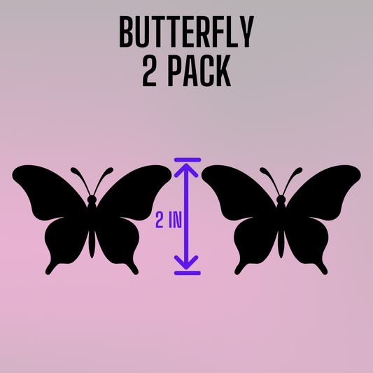 Butterfly Decals- 2 Pack