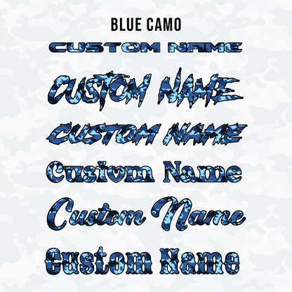 Camo Pattern Hood Name