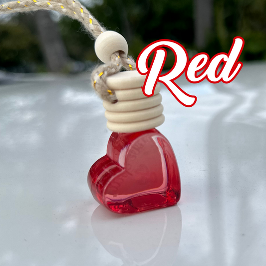Hanging Car Diffuser- Red Heart