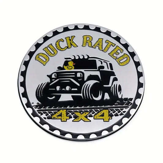 Duck Rated 4x4 Badge