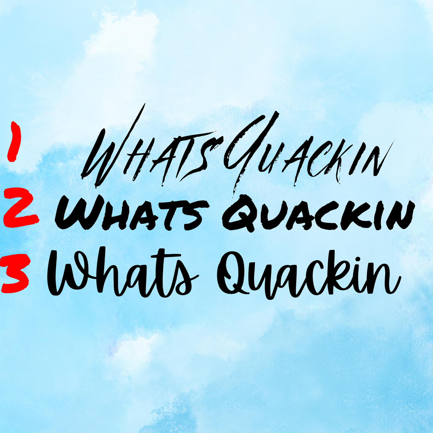 Whats Quackin Decal