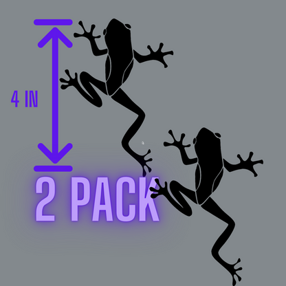 Frog Decal - 2 Pack