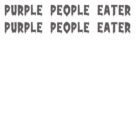 Purple People Eater- Telegrey